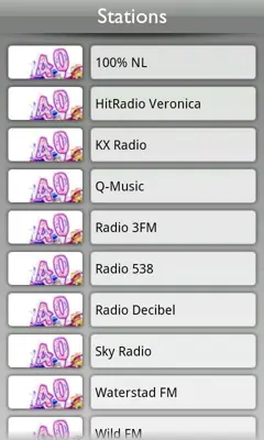 Tunin.FM Top40 android App screenshot 0